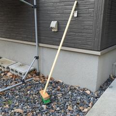 【取引中】デッキブラシ
