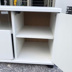 ▼値下げ▼テレビ台 ニトリ廃番商品 収納付き 💳自社配送時🌟代引き可💳※現金、クレジット、スマホ決済対応※ の画像
