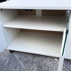 ▼値下げ▼テレビ台 ニトリ廃番商品 収納付き 💳自社配送時🌟代引き可💳※現金、クレジット、スマホ決済対応※ の画像