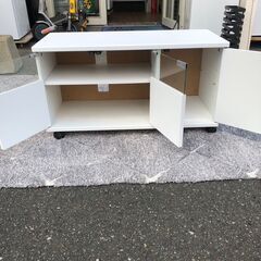 ▼値下げ▼テレビ台 ニトリ廃番商品 収納付き 💳自社配送時🌟代引き可💳※現金、クレジット、スマホ決済対応※ の画像