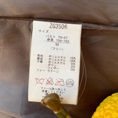 個性派ダウン【フード取り外し可能】の画像