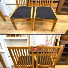 ♪急な来客もバッチリ！幅220㎝まで拡張可能！4人用ダイニングセット♪の画像