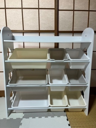 おもちゃ収納ラック