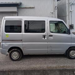 車検が長い‼️車いす移動車🚐バイクも乗ります🛵多目的車輌😁三菱・ミニキャブバン🚐の画像