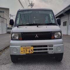 車検が長い‼️車いす移動車🚐バイクも乗ります🛵多目的車輌😁三菱・ミニキャブバン🚐の画像