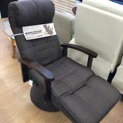 ★ジモティ割あり★  リクライニングチェア ブラウン クリーニング済み KJ7701の画像