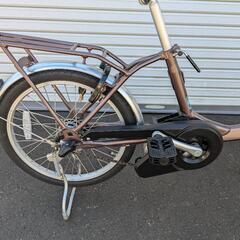 週末価格継続☆33%オフ☆定価14万円☆未使用車☆パナソニック電動自転車　ビビ・SL・20　３段変速　パールココアブラウンの画像