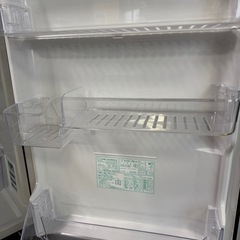 【3ドア冷凍冷蔵庫】3ドア冷凍冷蔵庫 SHARP シャープ SJ-GW36D-R 356L 2018年製 両開き:レッドの画像