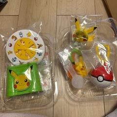 新品未開封 、ポケモンピカチュウ⚡️セット
