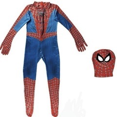 【新品】スパイダーマン コスプレ 全身タイツ 大人 ハロウィンの画像