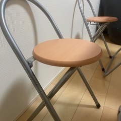 折りたたみ　机　椅子　セット　×2の画像