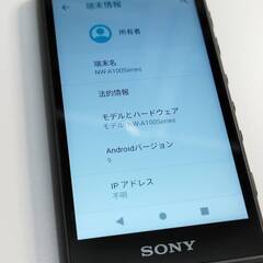 SONY ウォークマン Aシリーズ/NW-A105/16GBの画像