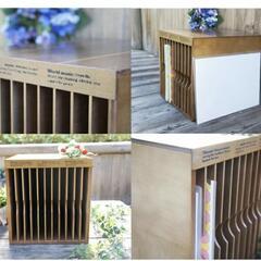 木製書類ケースの画像