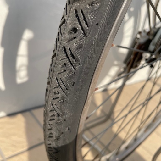【ベルト自転車】 ブリヂストン キャスロング 27インチ 5段変速 オートライト
