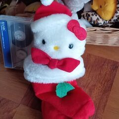 お取引中🦝クリスマスの靴下に入ってるキティちゃん