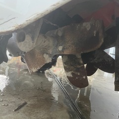 耕うん機 クボタ TR700 爪正転/逆転 耕うん作業 動作OK 爪良好 家庭菜園に♪の画像