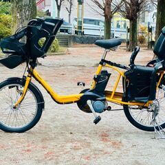 0025 　パナソニック　　子供載せ電動アシスト自転車