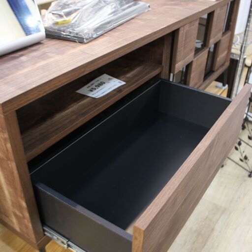 川崎市宮前区リサイクルオフ】シギヤマ家具 TVボード テレビ台 W120cm 分厚