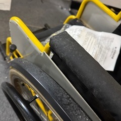自走式 車椅子 松永製作所 黄色 きいろ イエローの画像