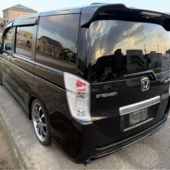 ステップワゴン　RK5 5ナンバー　別途車検をつけてお渡し可能　ローダウンの画像