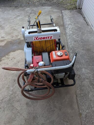 鹿児島発 共立 自走整列動噴VSC3510GK ノズル付き