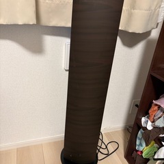 タワー型 ハイブリッド加湿器 ダークウッド DKHW-3521-...