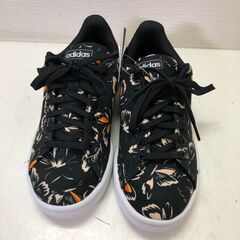 新品 未使用品　アディダス　 adidas　EF0133　レディース テニスシューズ　アドバンコートファーム W　ブラック　ADVANCOURT FARM W　250114-2の画像