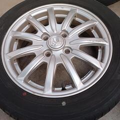 155/65R14　アルミ　タイヤ4本セット　No.82の画像