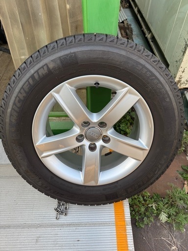 アウディQ5 純正アルミ スタッドレス 4本セット