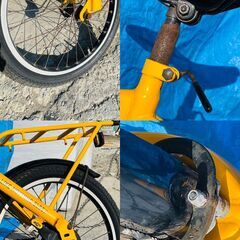 【❗️✨タフデザイン✨❗️】HUMMER🌟 自転車 20インチ🌟サビありカスタマイズ好きにおすすめ❗️の画像