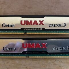 超特価!!　デスクトップ用メモリーカード　UMAX　DDR3　3...