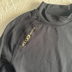 野球　ブートル　アンダーシャツ　ブラック　裏起毛　Ｍの画像