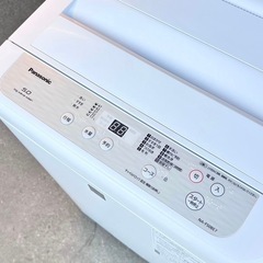ご成約済み🐶　設置まで👏🏻 Panasonic 一人暮らし洗濯機 5kg✨ 2020年製⭕️の画像