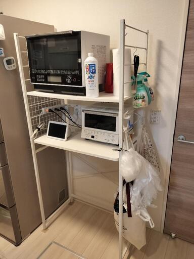 キッチンラック　目立つ汚れ傷無し！