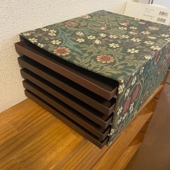 小物収納　ウィリアムモリス　BOX&NEEDLES