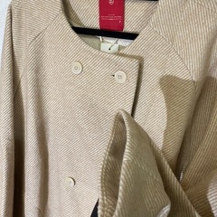 lilasic （リラシク） ノーカラーコート ロングコート フリーサイズ 新品 の画像