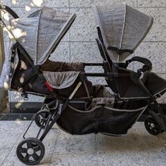 2人乗りベビーカー　besrey　二人乗り用　双子用の画像