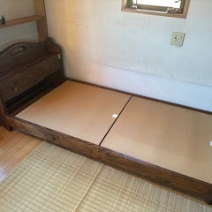 シングルベッドの画像