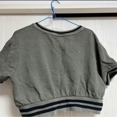 チャンピオンヘソだしTシャツの画像