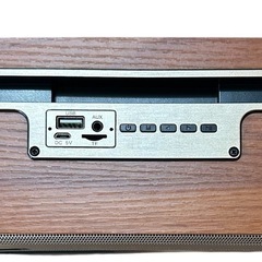 ワイヤレス ウッド スピーカーの画像