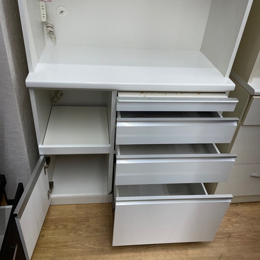 ☆ジモティ割あり☆ 松田家具 食器棚 クリーニング済み SJ8321