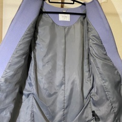 IENA ノーカラーコート の画像