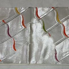 ★複数割★美品★袋帯(シルバー系、成人式など)の画像