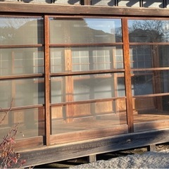 木製建具硝子戸