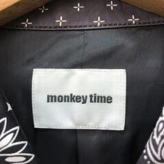 【A295】ブルゾン monkey time ペイズリー サイズMの画像