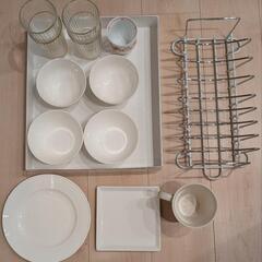 【無料】IKEAなど カップ、皿、マグ等 食器一式