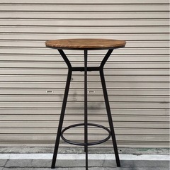 A214?バーテーブル カウンターチェア2脚セット「ハイテーブル