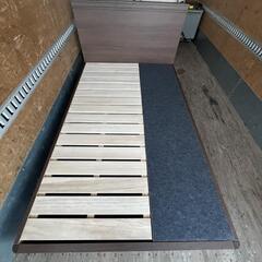 シモンズ セミダブルサイズ 引き出し収納付き木製フレーム＋