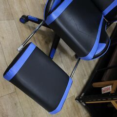 【川崎市宮前区リサイクルオフ】AK Racing.スピーカー内蔵　ゲーミングチェア　ブルー