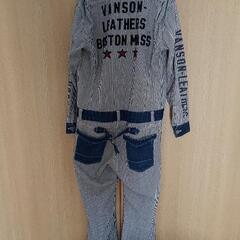 VANSON つなぎ サイズMの画像